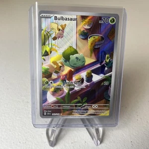 Bulbasaur Pokemon Illustrazione Rara 143/142 Corona Stellare NM - Foto 1 di 14