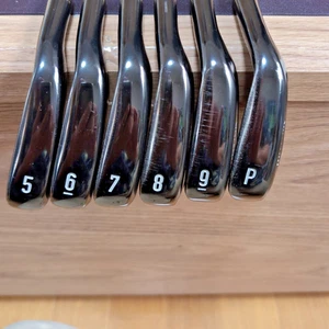◼️6pcs◼️ Callaway Mavrik Pro Black Iron Set 6clubs 5-9,P Shaft Dynamic Gold X100 - Picture 1 of 6