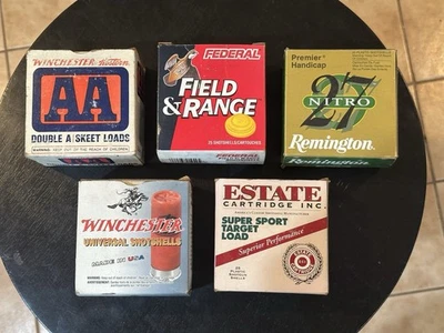 Lot Of 27 Empty Shotgun Shell Boxes Winchester, Remington, Federal And More - Image 1 of 4