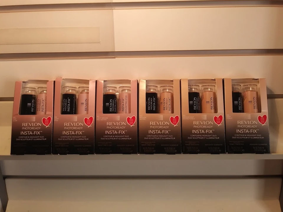 Revlon Photoready Insta-Fix Contour Highlight Duo Highlighting Stick Multi Color - Image 1 of 1