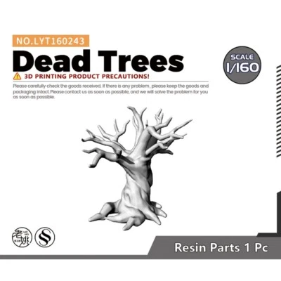 1/160 N Scale Withered Tree Model Layout Decoration Railroads Scenery Miniatures - Image 1 of 2