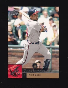 2009 Upper Deck Omar Infante #522 Atlanta Braves - Picture 1 of 2