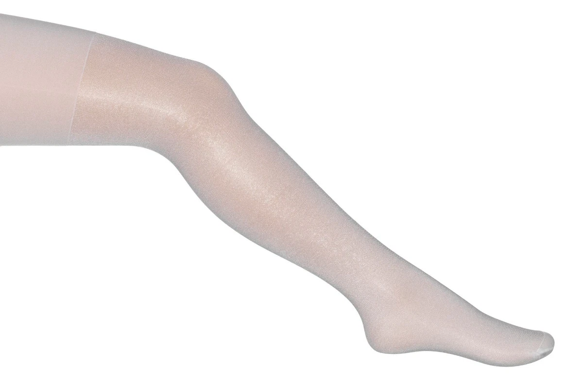EWERS Strumpfhose Für Kommunion/Taufe – Weiß/Ivory, Satin, Größe 98/104