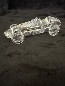 ATLANTIS Crystal Full Lead Grand Prix 1950/1959 Ferrari PAPERWEIGHT - Picture 1 of 10
