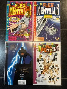 FLEX MENTALLO #1-4 FULL SET - MORRISON/QUITELY - DC VERTIGO (1996) HIGH GRADE - Picture 1 of 3
