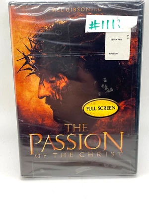 The Passion of the Christ 2004 Fullscreen DVD Original Mel Gibson New Sealed - Image 1 of 4
