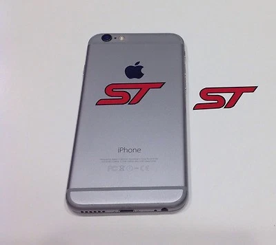 4x Ford Focus ST Fiesta ST Cell Phone Ipod Emblems Stickers Decals JDM ECOBOOST Foto 1 de 3