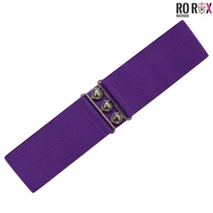 Cinturones vintage para mujer - Cinturón clásico de enfermera para mujer, cintura ancha elástica - Imagen 1 de 47