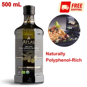 Atlas Organic Cold Pressed Moroccan Extra Virgin Olive Oil, Polyphenol Rich, NEW - Picture 1 of 9