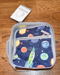 Pottery Barn Kids Mackenzie Solar System Lunch Box Harrison Monogram NEW NWT - Picture 1 of 3