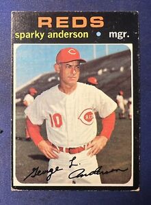 1971 Topps #688 Sparky Anderson🗯️