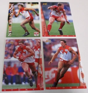 Sydney Swans AFL Select Cards - Football - Brunton, O'Brien, Mooney and Dunkley - Picture 1 of 10