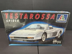 SEALED NEW ITALERI TESTAROSSA SPIDER 1:16 SCALE # 613 T.94 - Picture 1 of 2