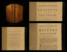1769 1ed Charlevoix History of Paraguay Jesuit Missionary Voyages Brazil Tribes