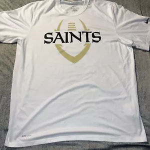 New Orleans Saints Dri-Fit shirt size XL Nike. SAINTS.NFL team apparel - Picture 1 of 7
