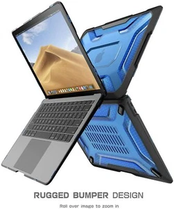 For MacBook Air 13" A1932 (2018 Release) Case SUPCASE Slim Rubberized Case Cover - Picture 1 of 21
