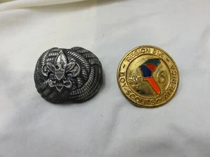 Boy Scouts Of America Región Seis ~ Bandeja para pañuelo de metal/corbata bolo - Imagen 1 de 11