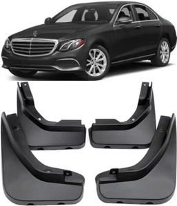 New Splash Guards Mud Flaps For 2016-2023 Mercedes Benz E Class Saloon W213 - Picture 1 of 8