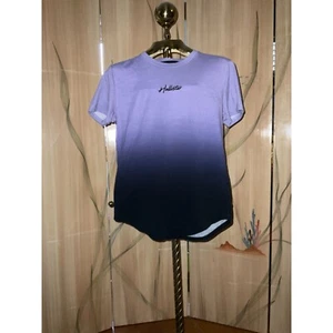 Hollister Men's Ombré Purple & Black Crew Neck T-Shirt Size M - Bild 1 von 5
