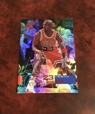 1997/98 Michael Jordan Upper Deck UD3 Starstruck Holo Card (Jersey Number) #23