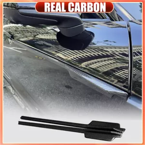 Guardabarros delantero de ventilación de flujo de aire de carbono real para Porsche Taycan Turbo S 2019-2024 - Imagen 1 de 10