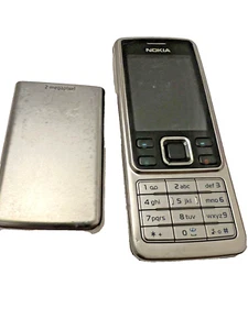 Nokia 6300 - Black/Silver - Tesco - Mobile Phone - Handset 2.0"Screen 2MP Camera - Afbeelding 1 van 1