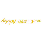 2021 New Year Banner Fireplace Decor Gold Decorations Paper