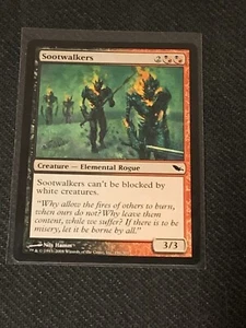 Magic the Gathering Shadowmoor Sootwalkers - Picture 1 of 2