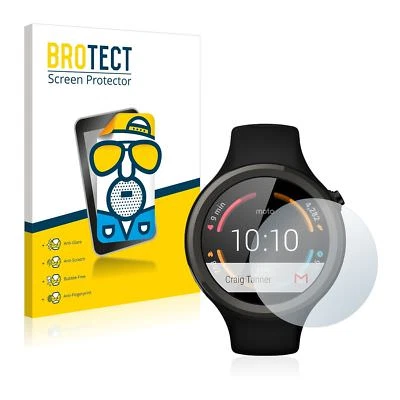 Protector Pantalla Mate Motorola Moto 360 Sport (45 mm) 1ª Generación, 2x BROTECT® Foto 1 de 4