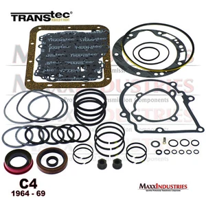 1964-69 C4 Transmission Rebuild Overhaul Kit with Gaskets and Seals (Earliest) - Picture 1 of 3