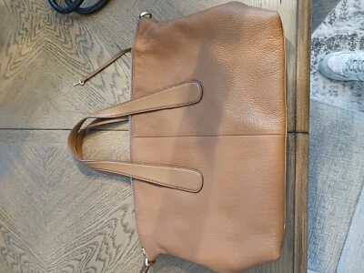 Bolso de mano de cuero Ellen Degeneres Geniune Foto 1 de 4