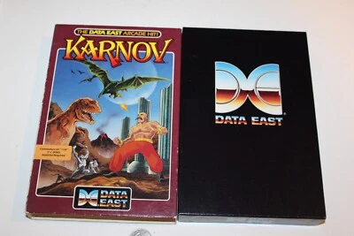 VTG Commodore Software Game KARNOV Data East NOS Interior contents sealed - Image 1 of 4