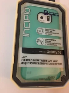 Incipio NGP Case for Samsung Galaxy S6 - Translucent Teal SA-614-TEL New - Picture 1 of 3