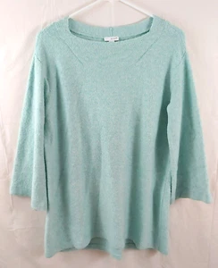 Suéter Top Pure Jill J Jill Mujer Talla Pequeña Azul Pequeño Mangas 3/4 - Imagen 1 de 5