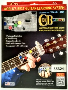 ChordBuddy Guitar Learning System -Device-Songbook-Instructions-DVD NEW 00139936 - Picture 1 of 6