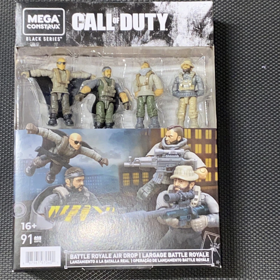 Mega Construx Call Of Duty Battle Royale Air Drop Building Set