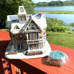 Hawthorne Village Thomas Kincaid “Victorian Christmas” Mini 4.5x3.5” EUC - Picture 1 of 9