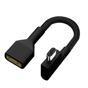 DC Square Female-3 Pin Plug Converter Laptop Charging Cable For Razer Blade 15 N - Photo 1/10