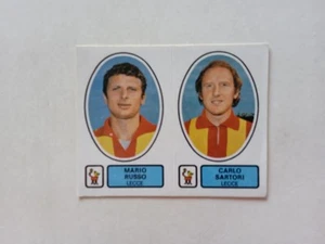 FIGUR FUSSBALLSPIELER PANINI 1977/78 LECCE RUSSO /... Nr. 441 MIT SEIDE - Bild 1 von 2