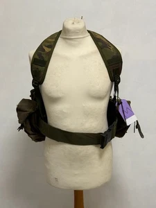 British Army Surplus Woodland DPM Webbing Set and Pouches Belt Yoke #3 PLCE. - Picture 1 of 4