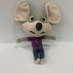Chuck E Cheese Mouse Plush 11” Outfit Stuffed Animal 2013 Plushie Toy Prize - Picture 1 of 5