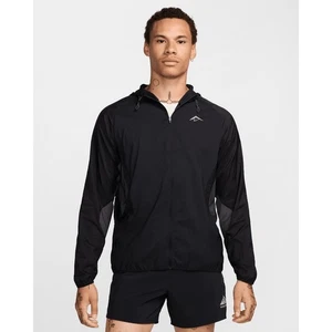 NWT Men's Nike Trail Aireez Running Jacket -Small- Black - Picture 1 of 12