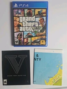 Grand Theft Auto V PS4 PlayStation 4 + Mapa Completo En Caja  - Imagen 1 de 3