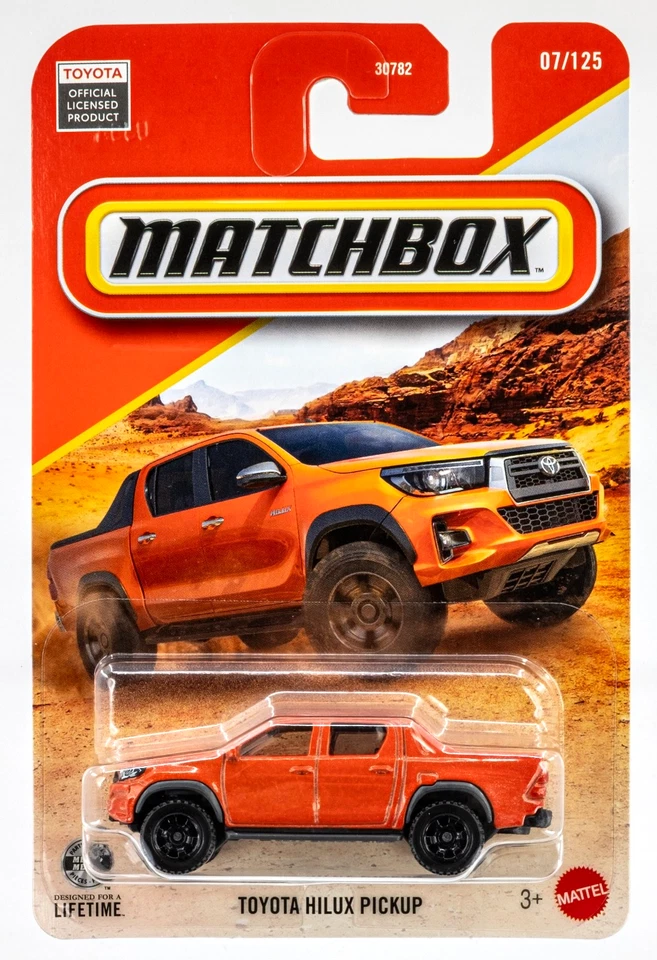 Camioneta Toyota Hilux 2026 Matchbox #7 Solar Octane Pearl | FSC Foto 1 de 1