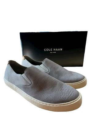 Zapatillas sin cordones para hombre Cole Haan GrandPro Deck Ironstone Nubuck C27175 talla 13 M Foto 1 de 4