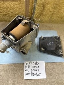 1984 Honda ATC 200 ES airbox air chamber assembly OEM 303 - Picture 1 of 14