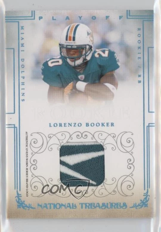 2007 Playoff National Treasures /10 Lorenzo Booker #122 Rookie RC - Image 1 of 2