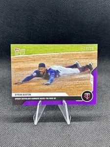 Byron Buxton - MLB TOPPS NOW Card 267 - Purple 09/25 Foil Parallel - Picture 1 of 3