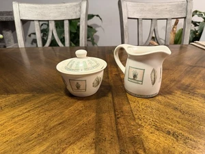 PFALTZGRAFF NATUREWOOD Zuckerdose mit Deckel und passendem Milchkännchen - Bild 1 von 4