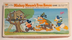 Vintage 1976 Walt Disney MICKEY MOUSE'S TREE HOUSE Board Game Whitman Goofy - Picture 1 of 3
